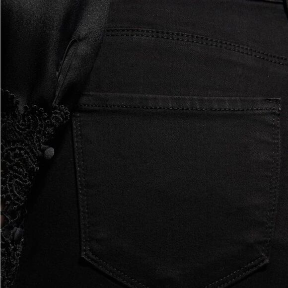 L’Agence NWT Margot High Rise Skinny Jeans in Noir Size 31 MSRP $245 - Picture 6 of 7